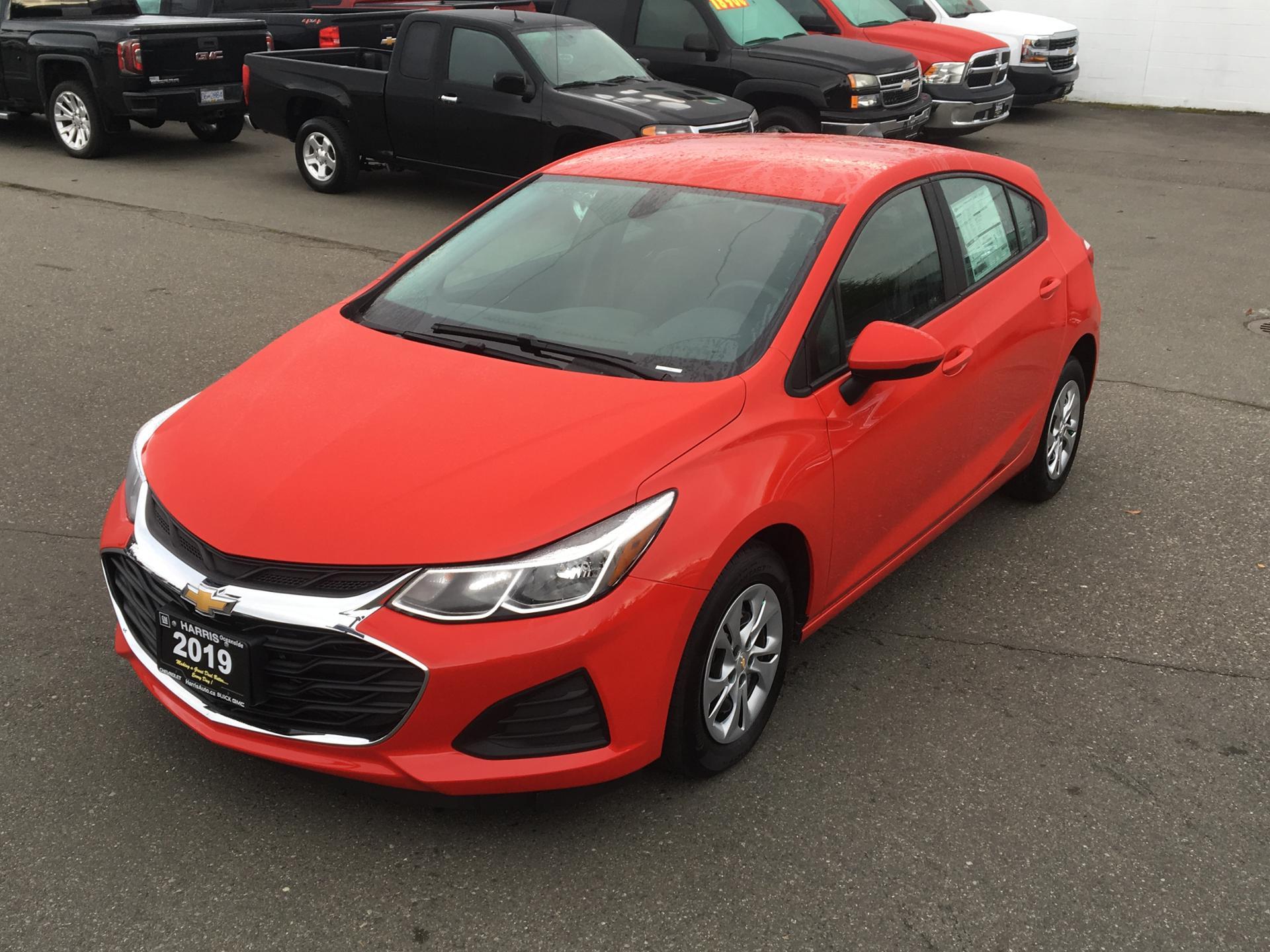 New 2019 Chevrolet Cruze LS Hatchback in Parksville #19040 | Harris ...